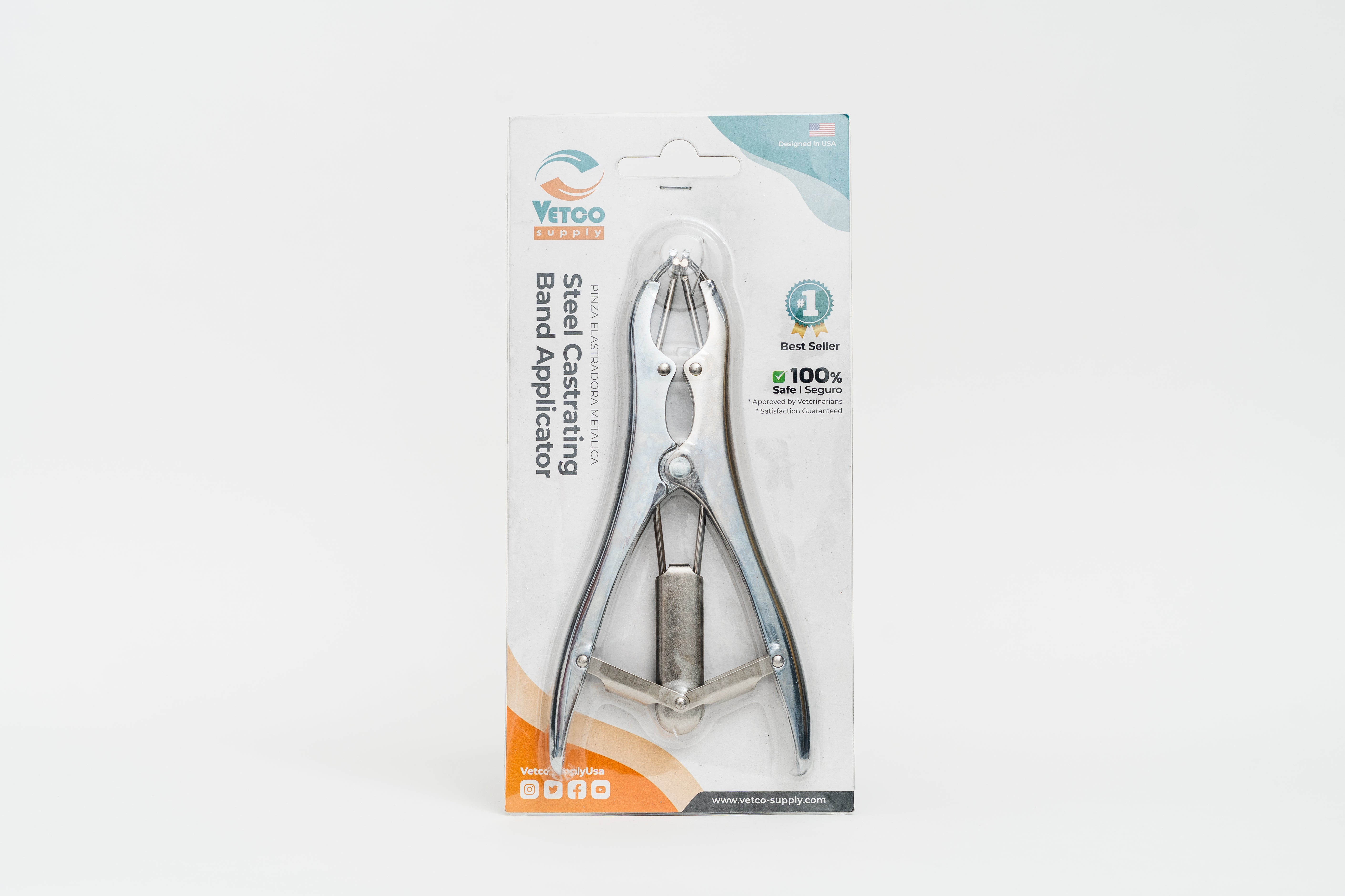 Metal Elastrator Pliers