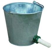 Galvanized Calf Bucket