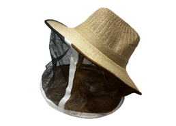 Beekeeping Veil with Built-In Hat